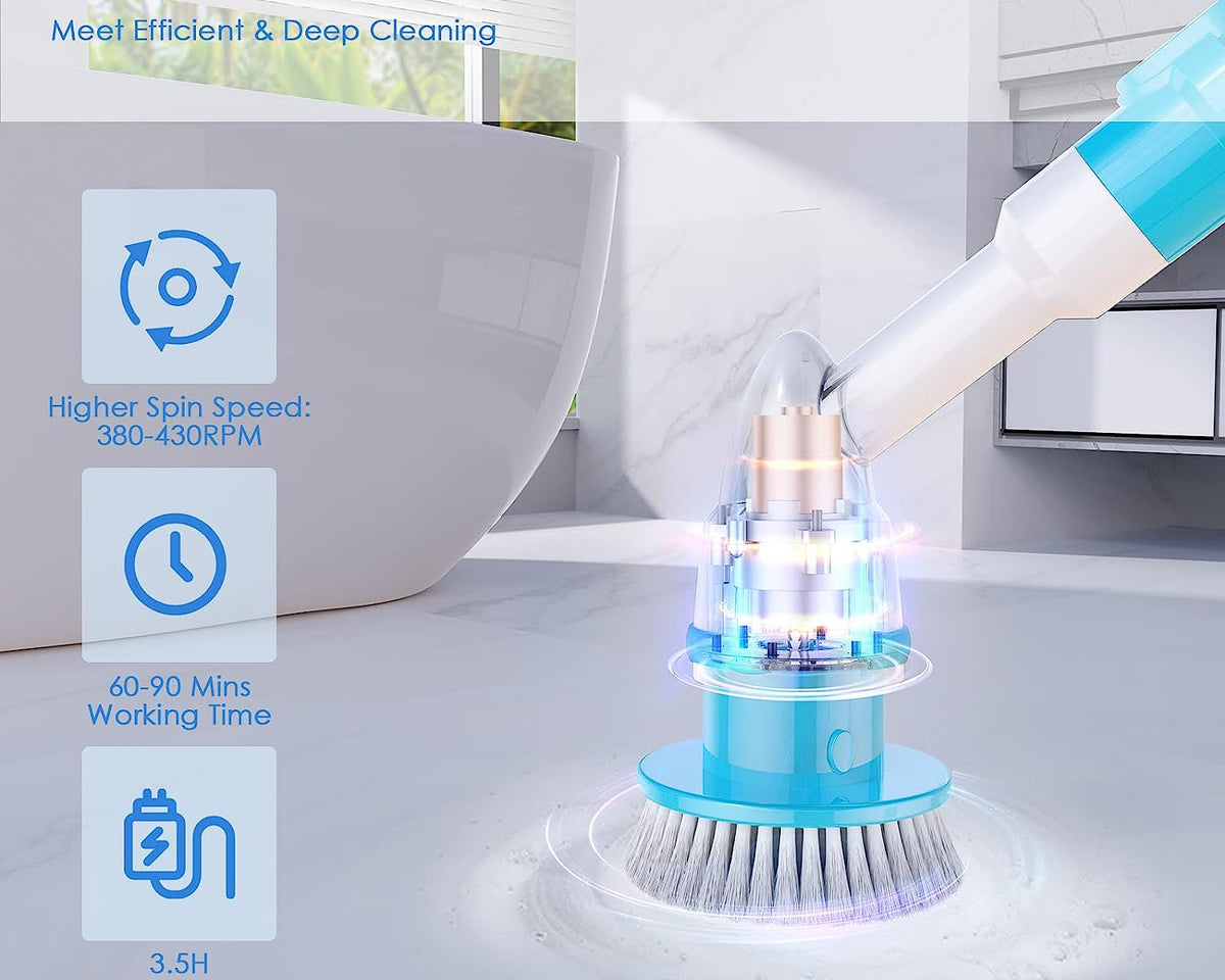 ProClean SpinScrubber™ - The Leading Choice for Effortless Deep Cleaning