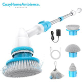 Ergonomic Spin Scrubber - ProClean's Extendable Handle for Easy Reach